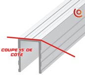 Découpe de profilés aluminium 