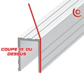 Découpe de profilés aluminium 