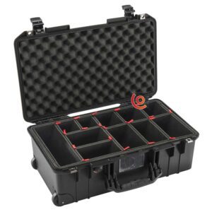 valise de protection peli air noir 1535 avec Trekpak