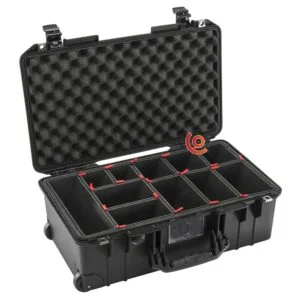 valise de protection peli air noir 1535 avec Trekpak