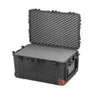 Valise étanche antichocs petit prix ermet 350 noir avec mousse