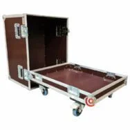 Flight case sur mesure cloche 800 x 600 x 600 mm conex contreplaqué film phénolique brun