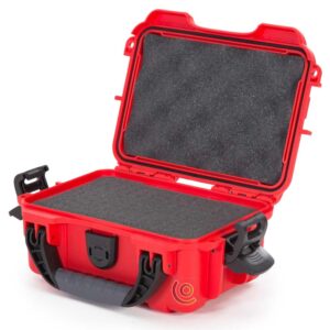 Valise de protection Nanuk 903 rouge avec mousse