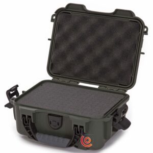 Valise de protection Nanuk 904 vert kaki avec mousse