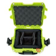 Valise de protection Nanuk 908 lime avec cloisons amovibles