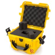 Valise de protection Nanuk 908 jaune avec mousse