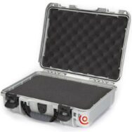 Valise de protection Nanuk 910 gris argent avec mousse