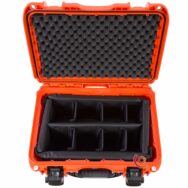 Valise de protection Nanuk 918 orange avec cloisons amovibles