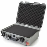 Valise de protection Nanuk 930 gris argent avec mousse