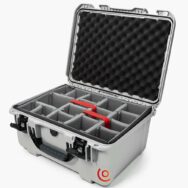 Valise de protection Nanuk 933 gris argent avec cloisons amovibles