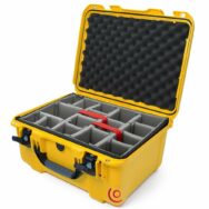 Valise de protection Nanuk 933 jaune avec cloisons amovibles