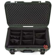 Valise de protection Nanuk 935 vert kaki avec cloisons amovibles