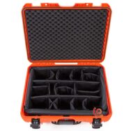 Valise de protection Nanuk 940 orange avec cloisons amovibles