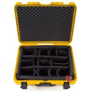 Valise de protection Nanuk 940 jaune avec mousse