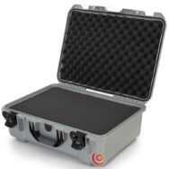 Valise de protection Nanuk 940 gris argent avec mousse