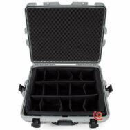 Valise de protection Nanuk 945 gris argent avec cloisons amovibles