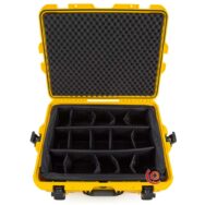 Valise de protection Nanuk 945 jaune avec cloisons amovibles