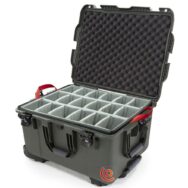 Valise de protection Nanuk 960 vert kaki avec cloisons amovibles