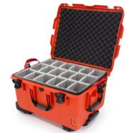 Valise de protection Nanuk 960 orange avec cloisons amovibles