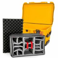 Valise de protection Nanuk 938 jaune avec cloisons amovibles