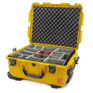 Valise de protection Nanuk 955 jaune avec cloisons amovibles