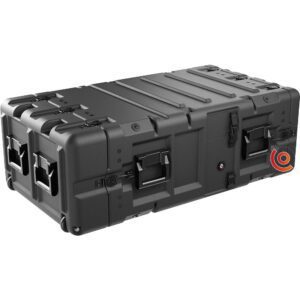 SUPER-V-5U-30-M6 rack peli suspendu avec roulettes