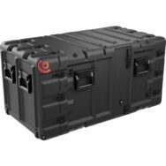 SUPER-V-9U-30-M6 rack peli suspendu avec roulettes