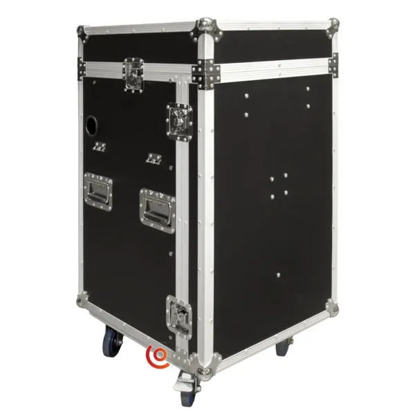 Flight case 19” d’excellente qualité pour régie DJ 10/18u