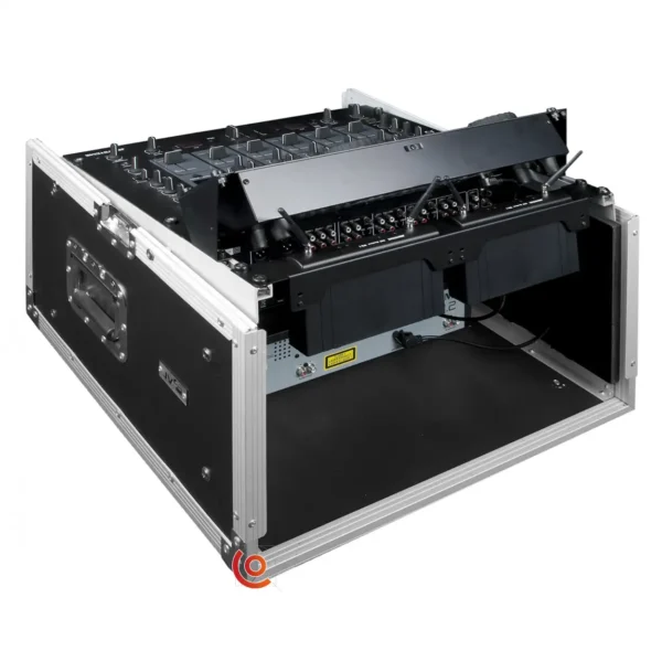 Flight case 19” d’excellente qualité pour régie DJ