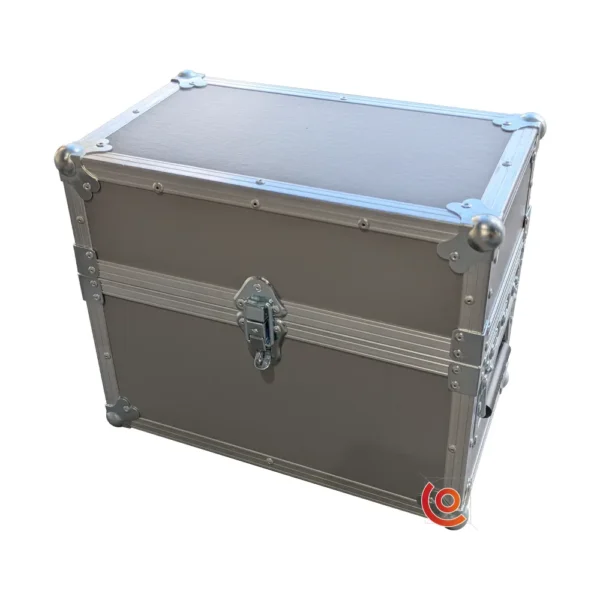 Flight case coffre gris